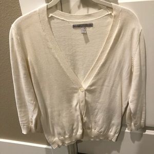 Cream cardigan